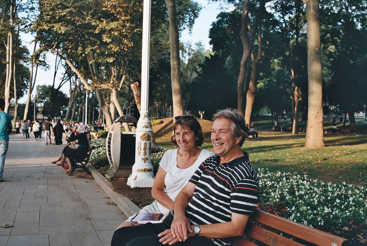 Parents in Istanbul by Charlotte Emms