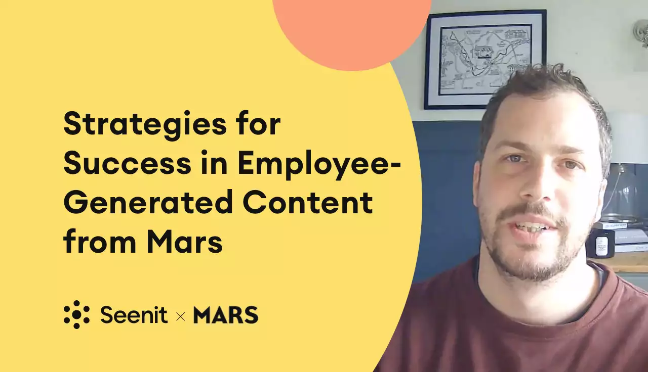 Strategies for Success in Employee-Generated Content from Mars hero image