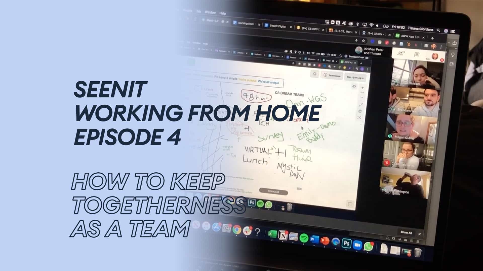 How to keep togetherness as a team when WFH