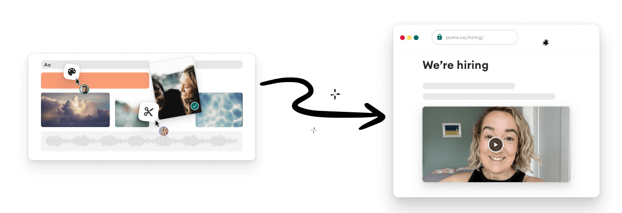 Graphic of the Seenit platform