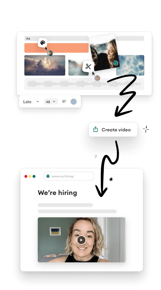Graphic of the Seenit platform