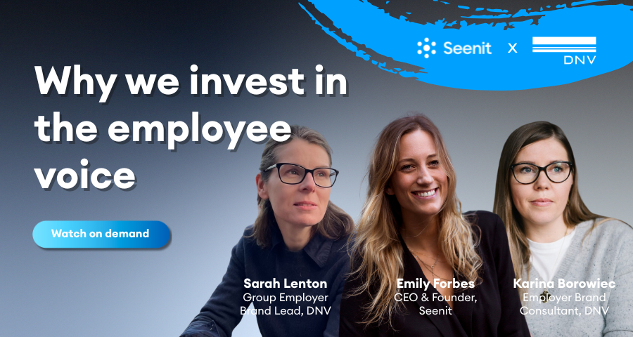 Why we invest in the employee voice