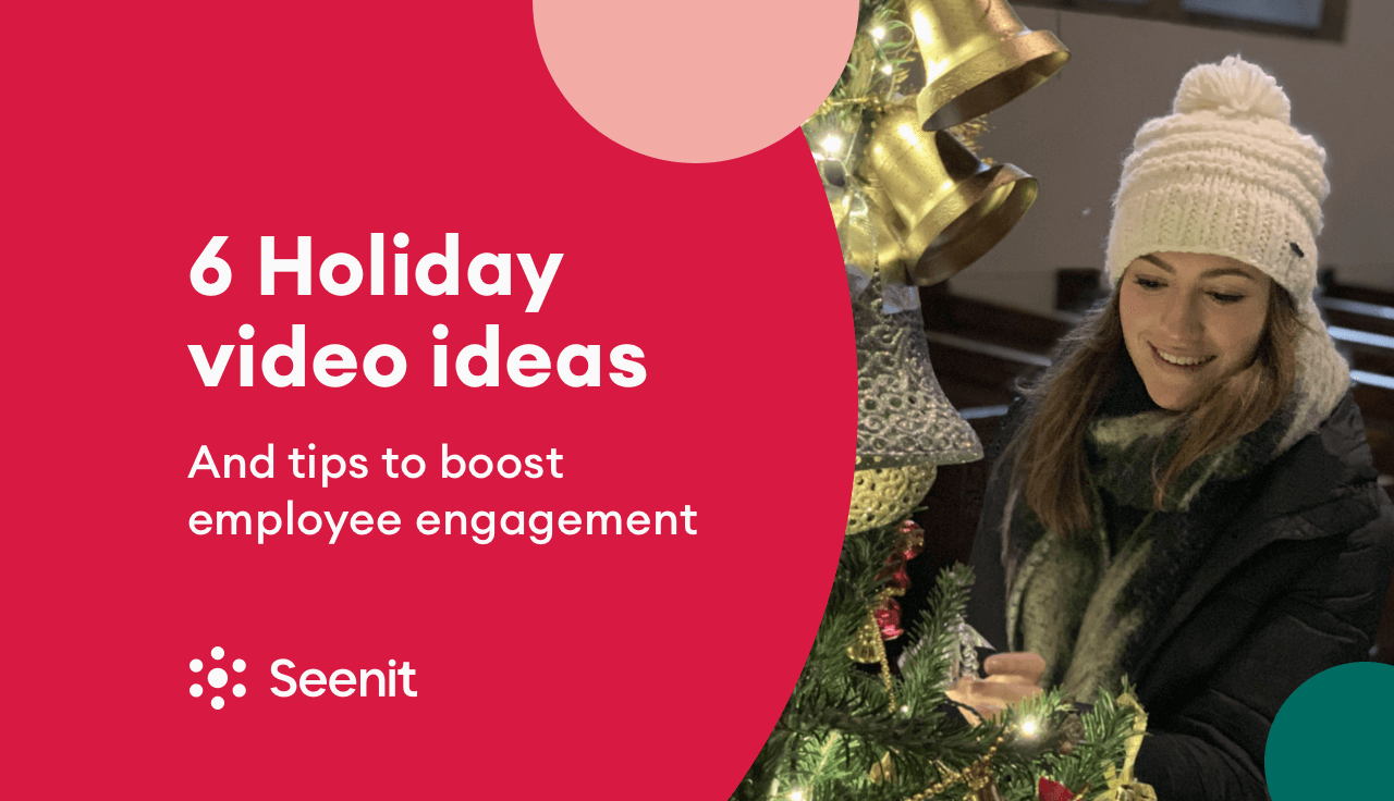 6 holiday video ideas and tips to boost employee engagement  hero image