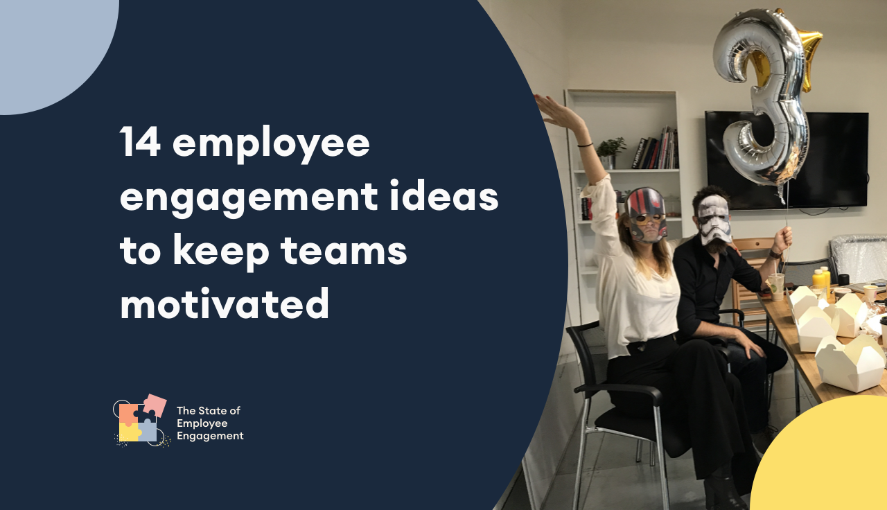 14 employee engagement ideas to motivate teams hero image