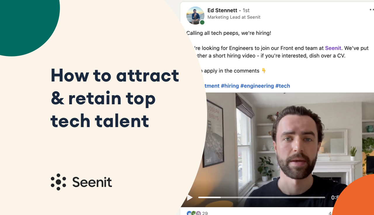 How to attract & retain top tech talent hero image